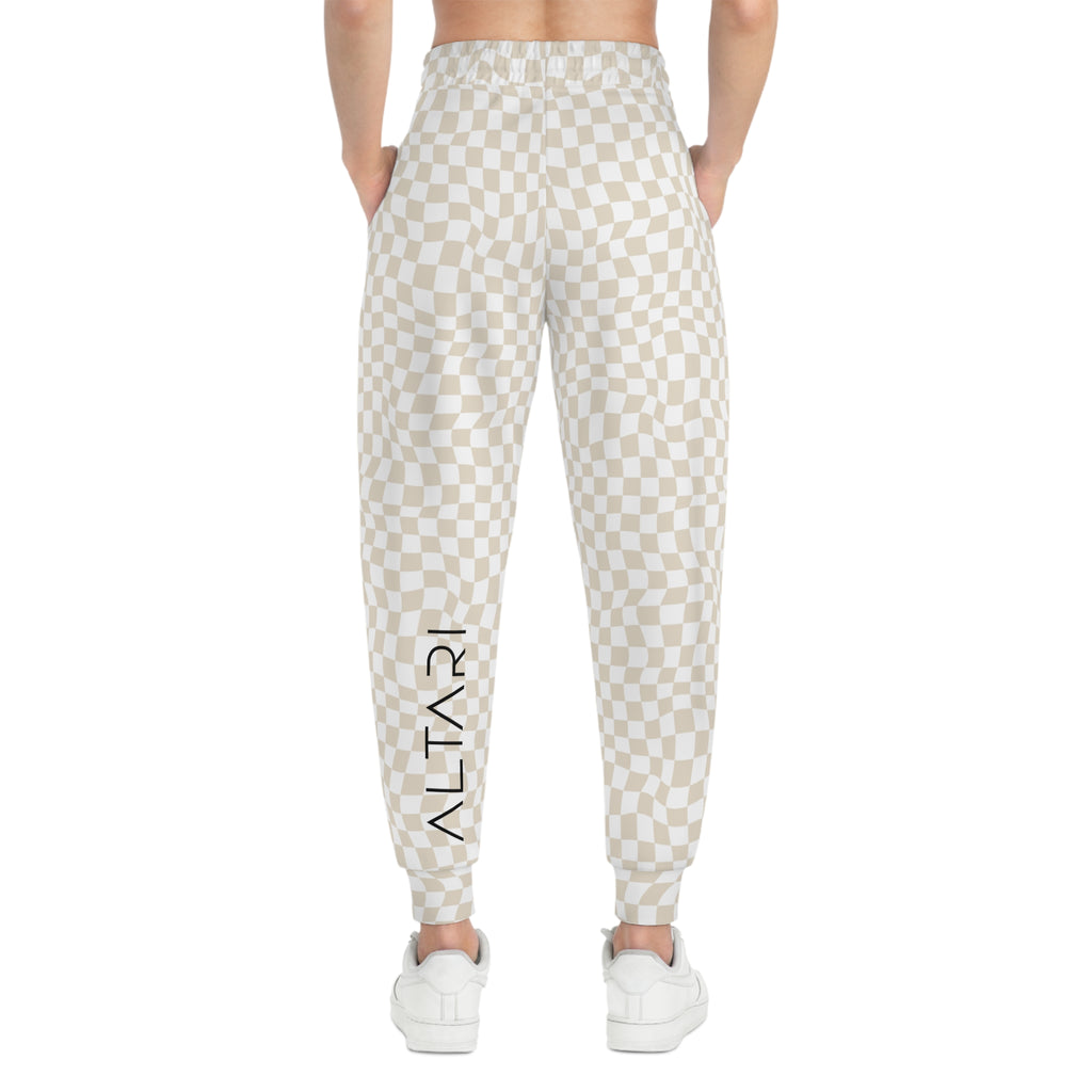 Athletic Checkerboard Joggers
