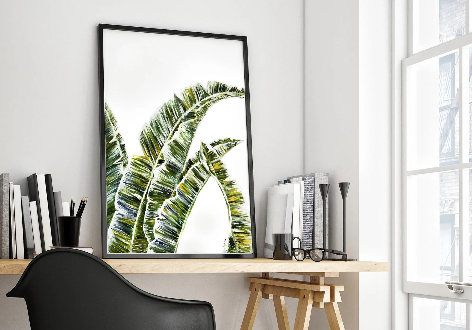Palm Print | Original Acrylic Painting